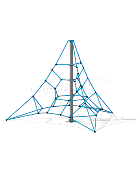 Канатная конструкция "Пирамида"
